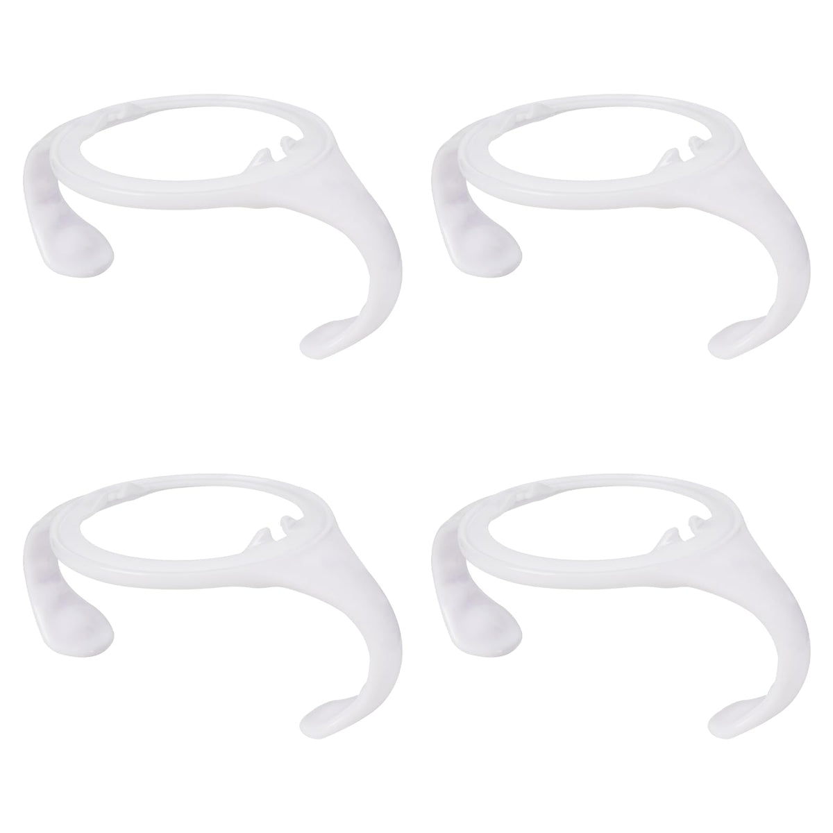 ROPOSY bottle handles for 5oz bottles with secure ergonomic grip.