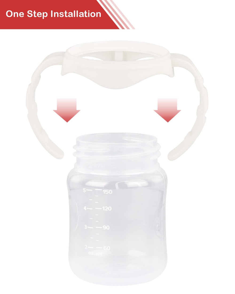 ROPOSY BPA-free and dishwasher-safe handles for safe cleaning.