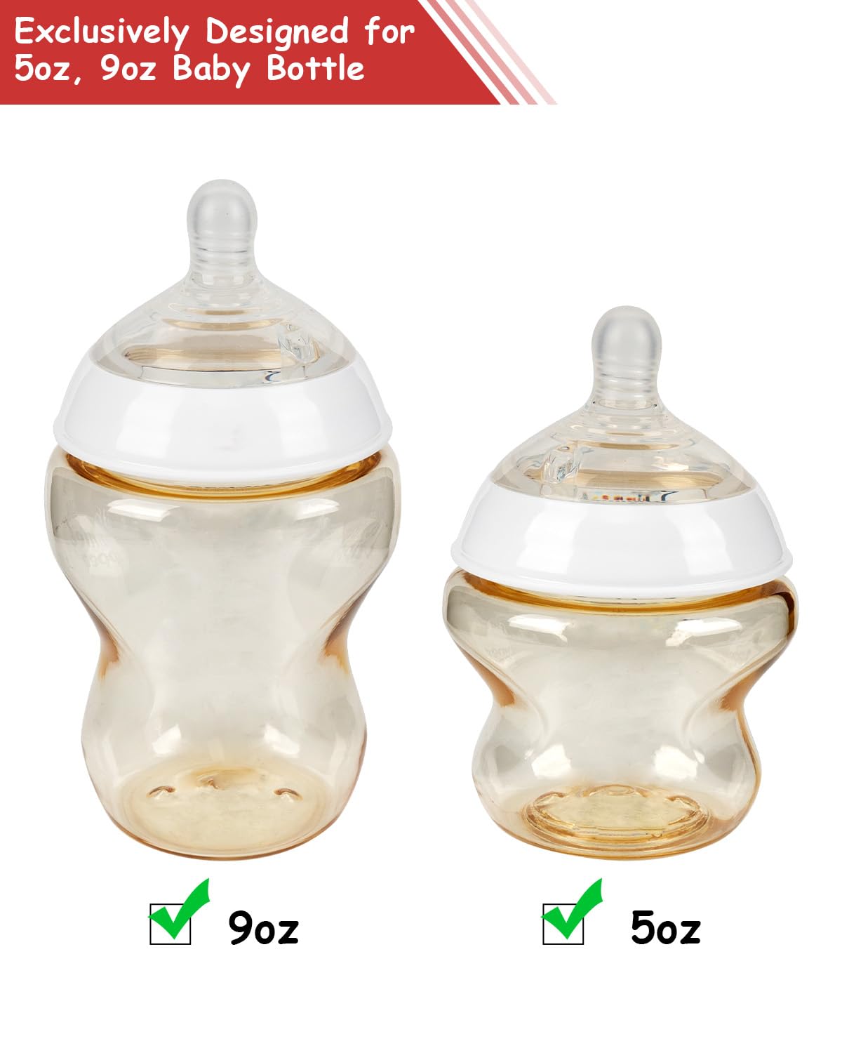 ROPOSY supports newborn-friendly grip with ergonomic bottle handles.