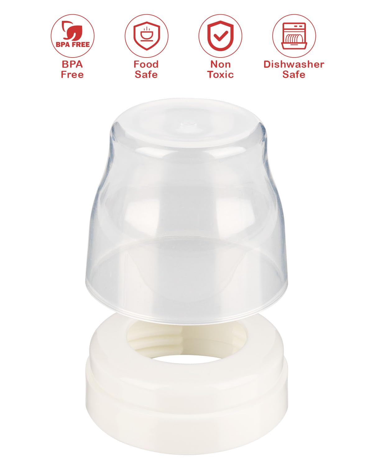 ROPOSY BPA-free sealing ring ensures durable bottle sealing for everyday use.