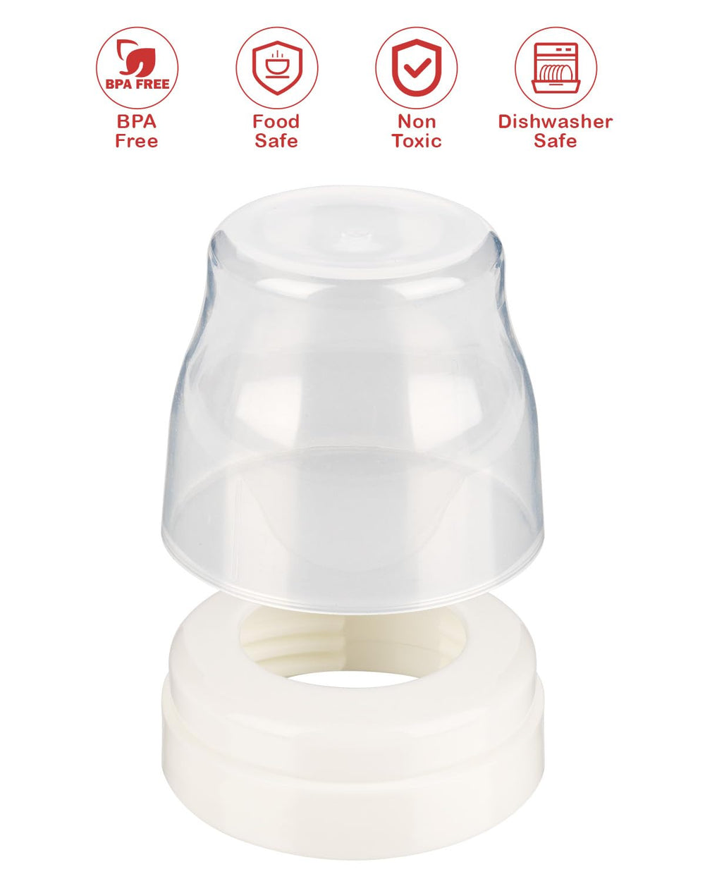 ROPOSY BPA-free sealing ring ensures durable bottle sealing for everyday use.