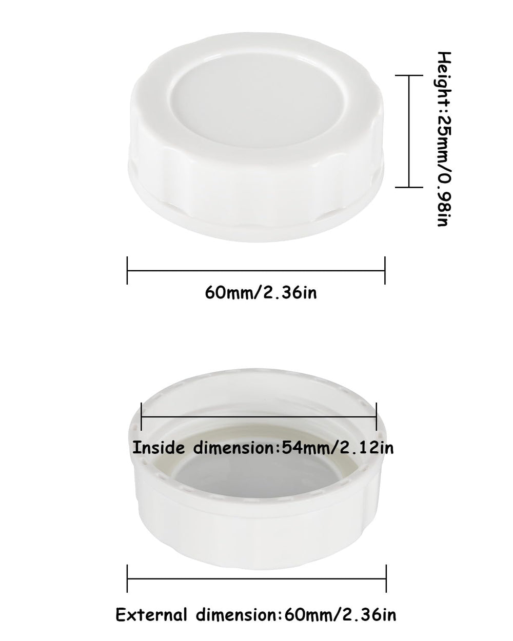 ROPOSY cap is top-rack dishwasher-safe for quick cleanup.