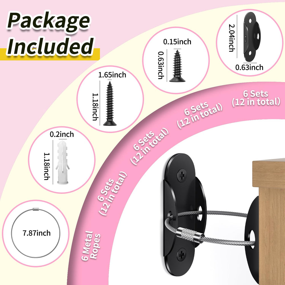 RORMGO flexible mounting supports various furniture types with easy removal