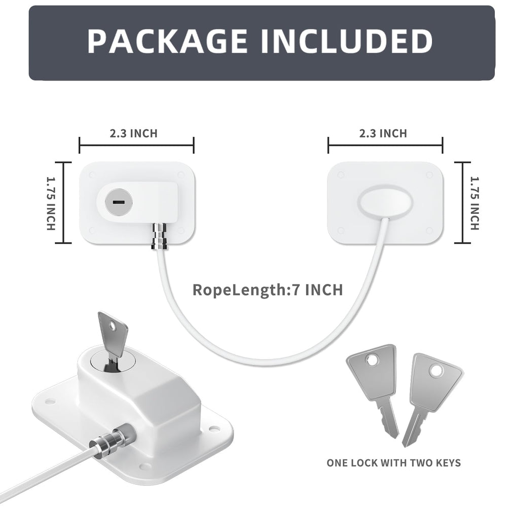 RORMGO kitchen safety upgrade with two keys for easy access