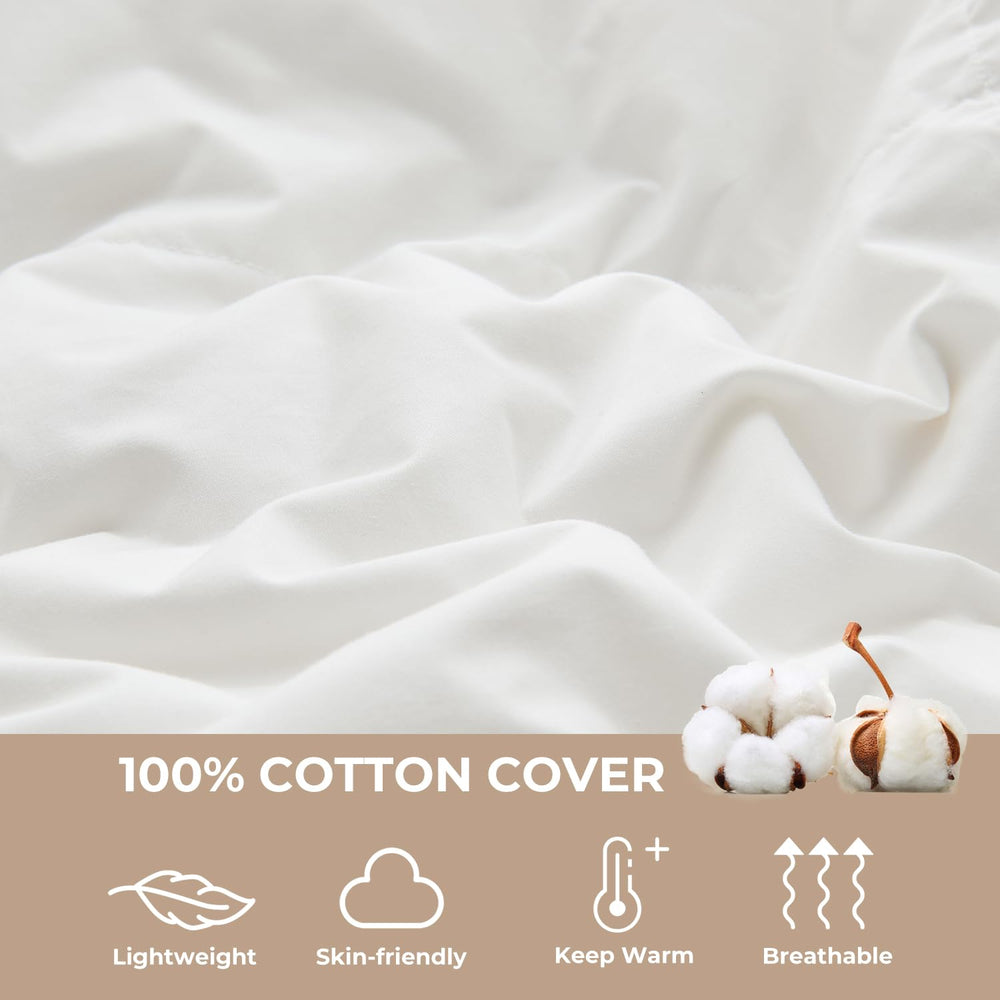 ROSE FEATHER goose down 750+ fill for lightweight warmth