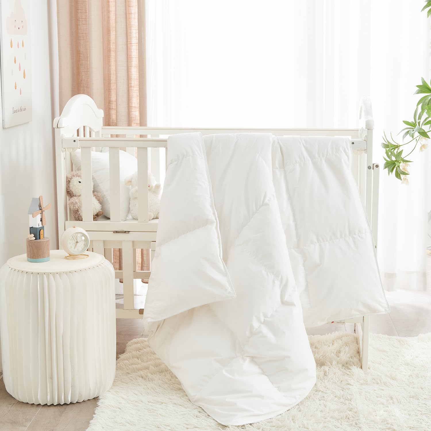 ROSE FEATHER organic cotton cover with 800TC for breathability
