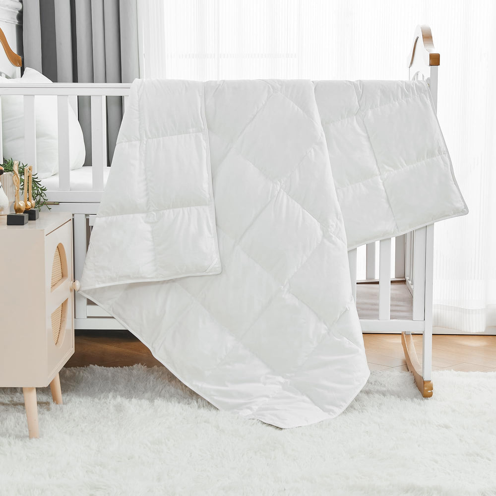 ROSE FEATHER comforter ideal for air-conditioned nurseries