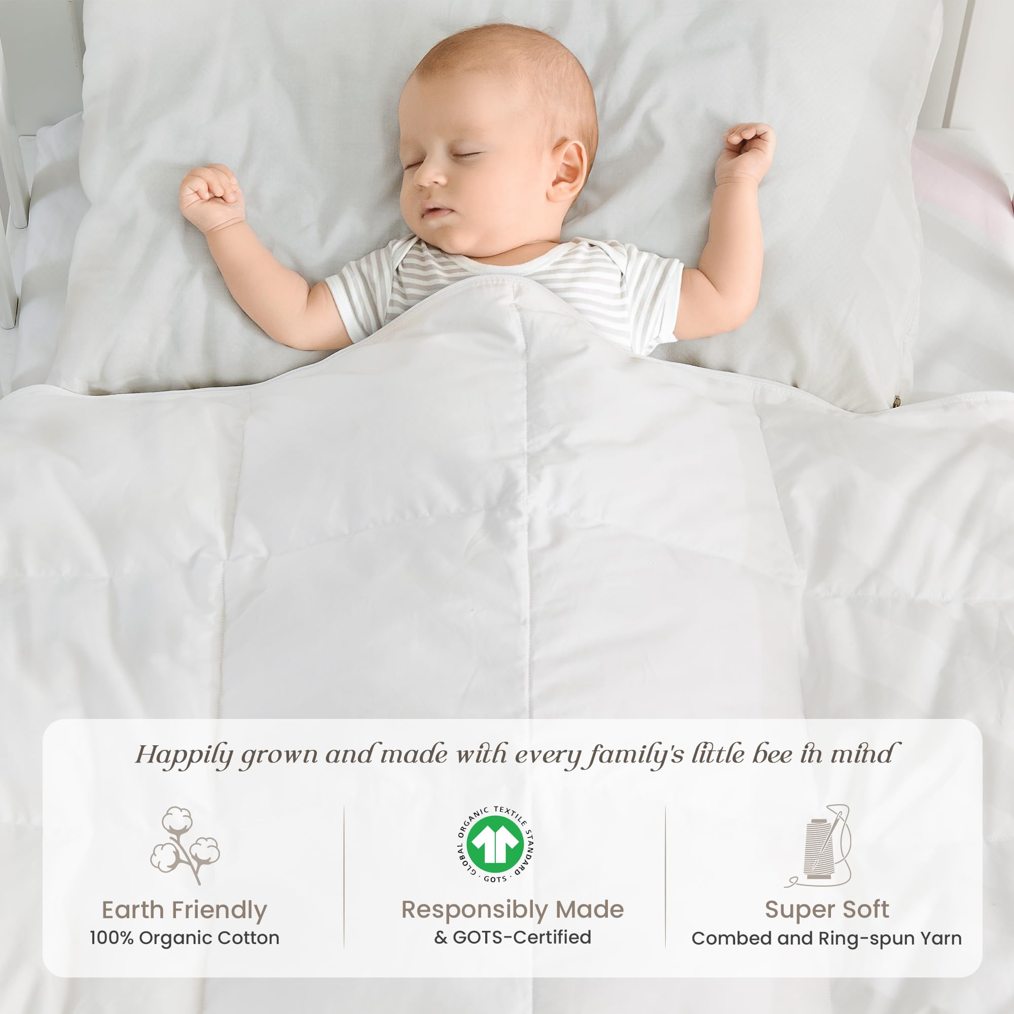 ROSE FEATHER comforter corner tabs keep it in place