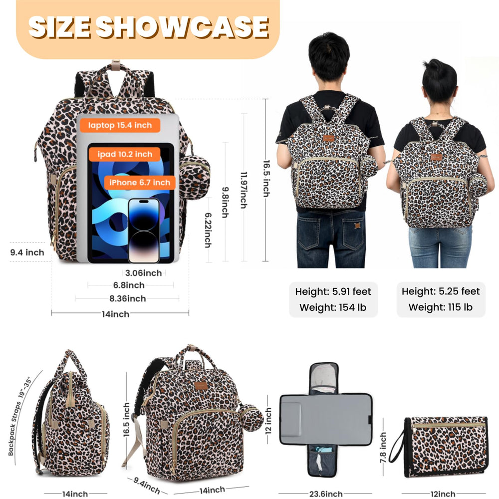 ROSEGIN back panel access for easy reach without unpacking