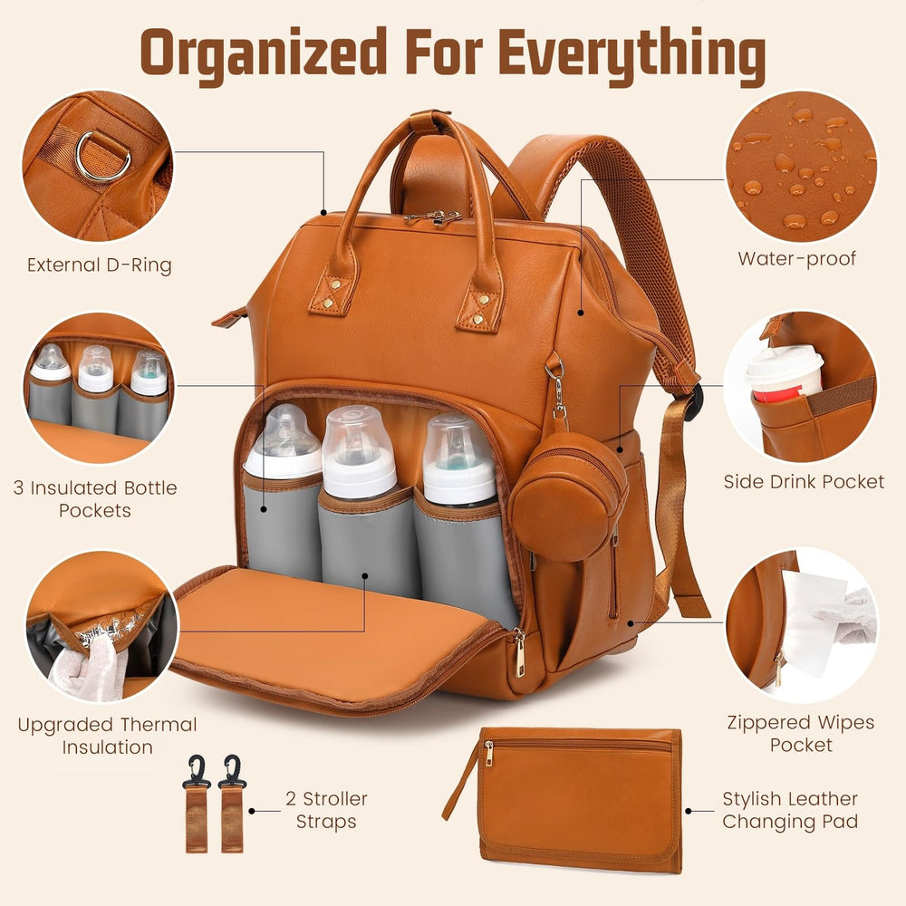 ROSEGIN detachable pacifier case kept within reach during outings.
