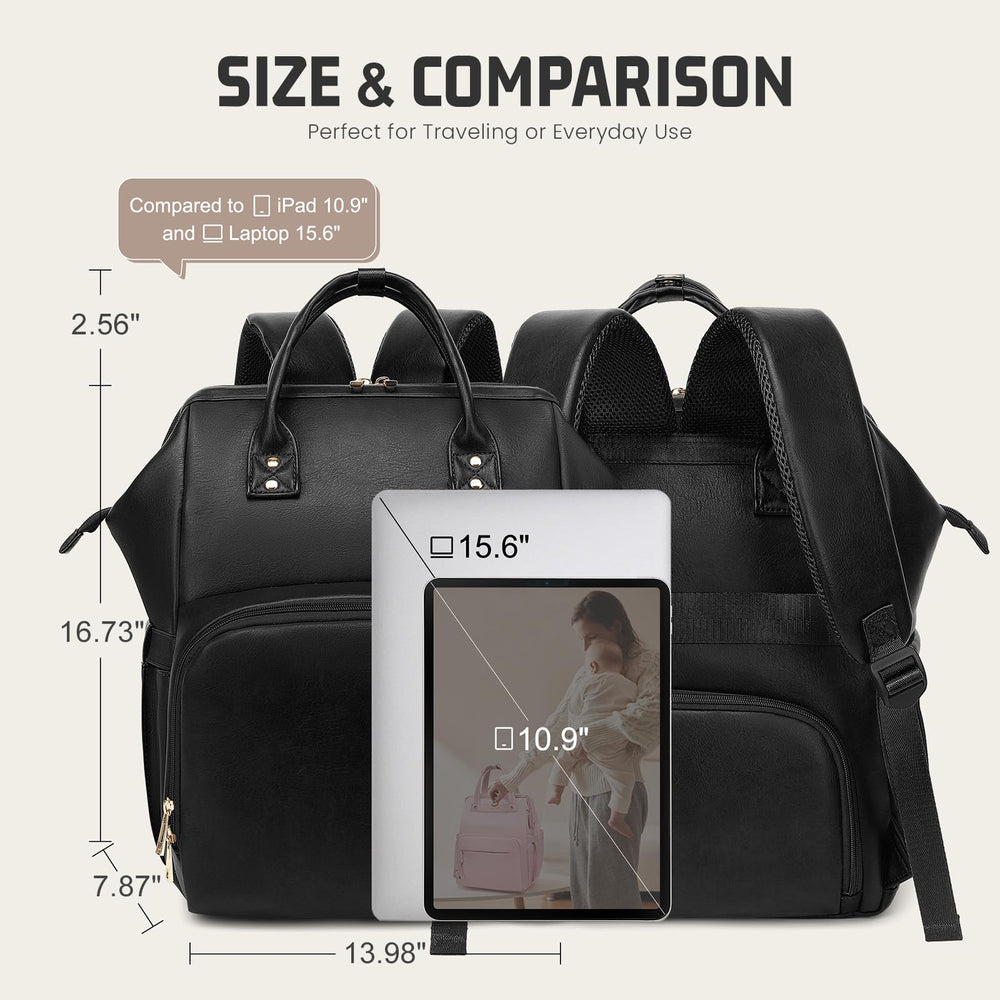 ROSEGIN ergonomic, breathable straps keep you comfy during long days.