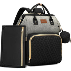 ROSEGIN diaper bag backpack design offers spacious organization for busy parents.
