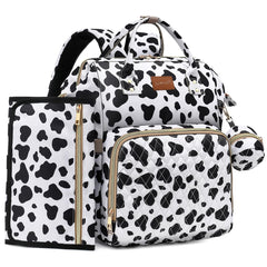 ROSEGIN diaper bag backpack with changing pad for convenient on-the-go changes.
