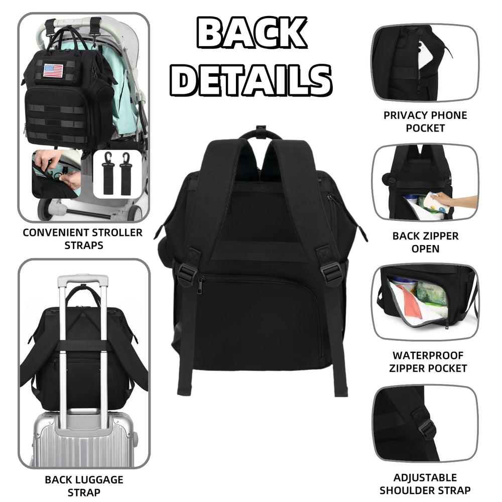 ROSEGIN stroller straps free both hands during outings.