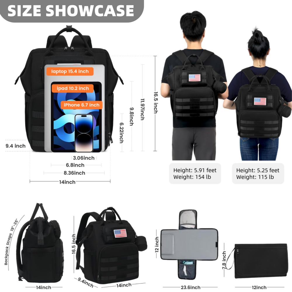 ROSEGIN back trolley sleeve makes travel with luggage easier.