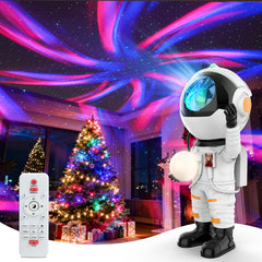Rossetta Astronaut Galaxy Projector casts starry ceiling for relaxing evenings.