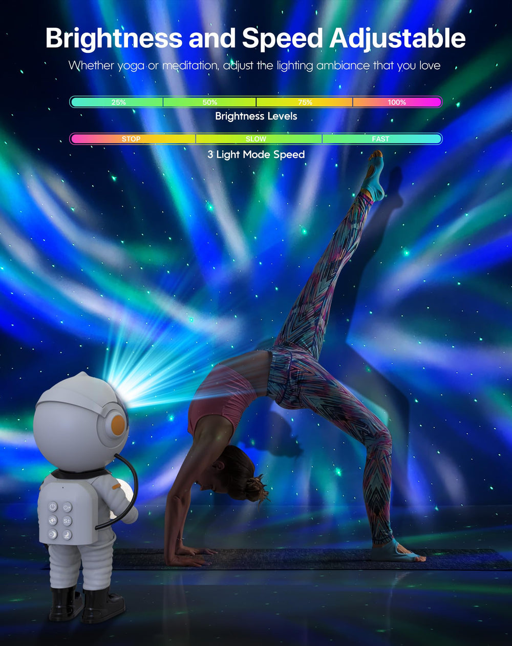 Rossetta Standing Astronaut design doubles as a stylish decor piece.