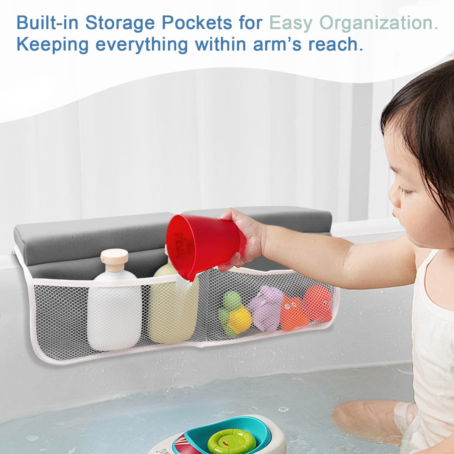 Roslim gift-ready bath kneeler set is ideal for baby showers.