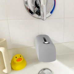 Roslim durable silicone faucet cover is easy to clean after bath time.