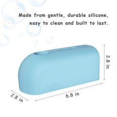 Roslim universal-fit coverage provides snug protection for tubs.