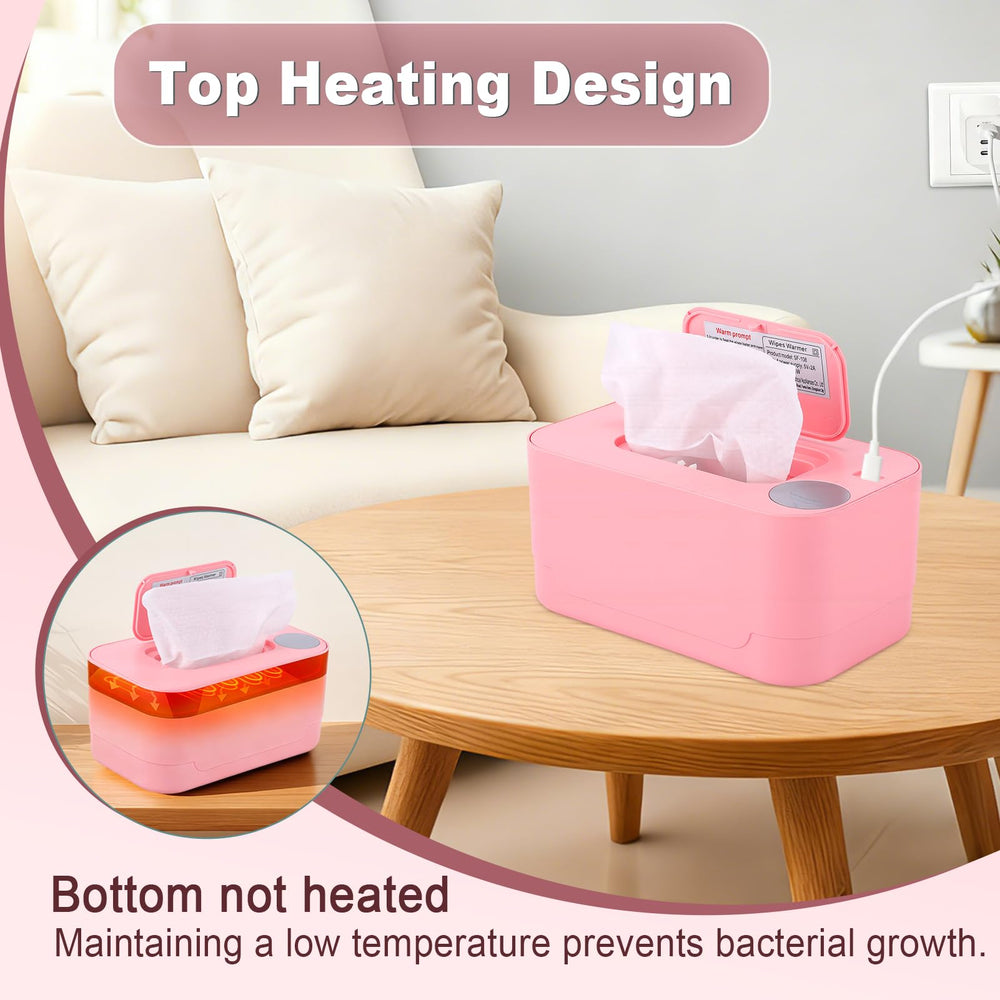 Rosvola wipe warmer travel-case-ready setup supports on-the-go parenting