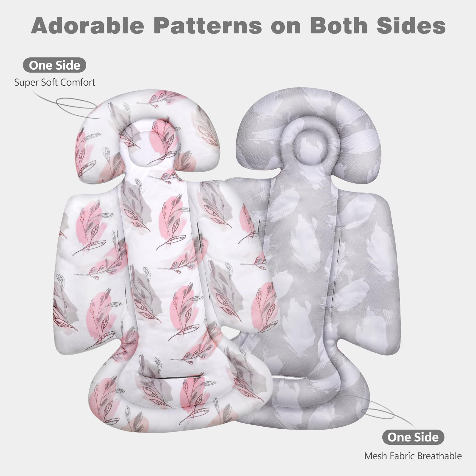 RosyLCG machine-washable insert keeps care simple and plush between uses.