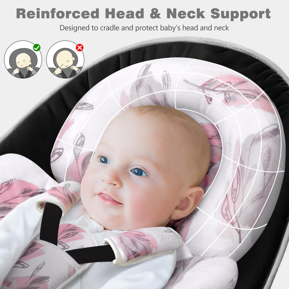 RosyLCG reversible design cushions for winter warmth and summer cooling for year-round use.