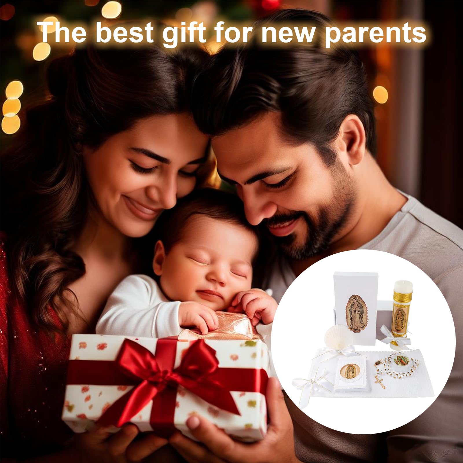 Rotel gift box keeps all baptism items organized and ready.