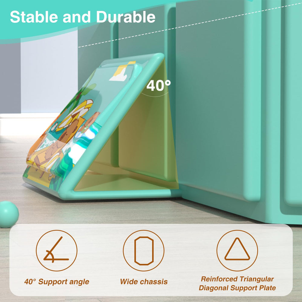 ROUSKEY travel-ready folding bath tub; easy to pack for trips.
