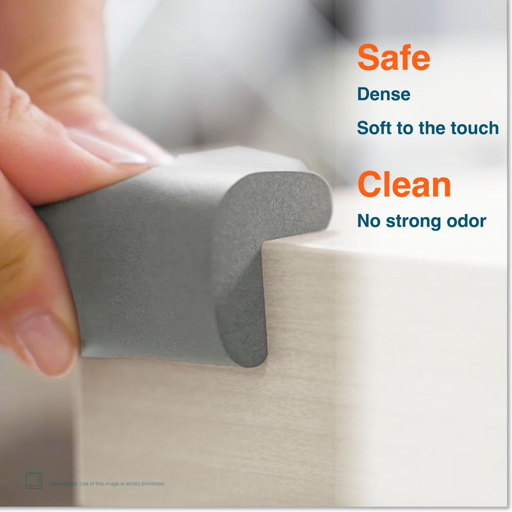 Roving Cove 3M pre-taped adhesive keeps corner guards securely in place