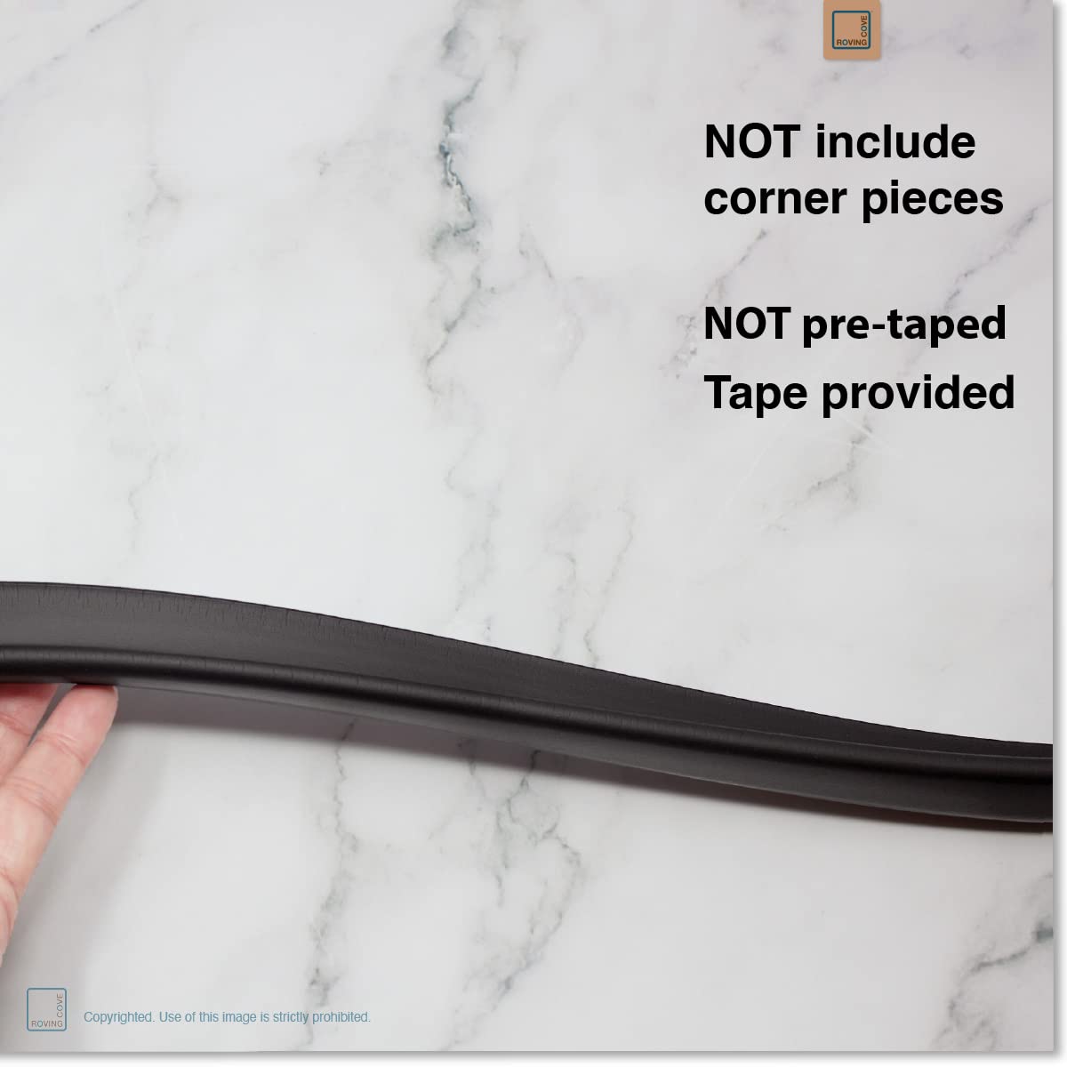 Roving Cove 9 ft edge guard roll ideal for compact furniture.