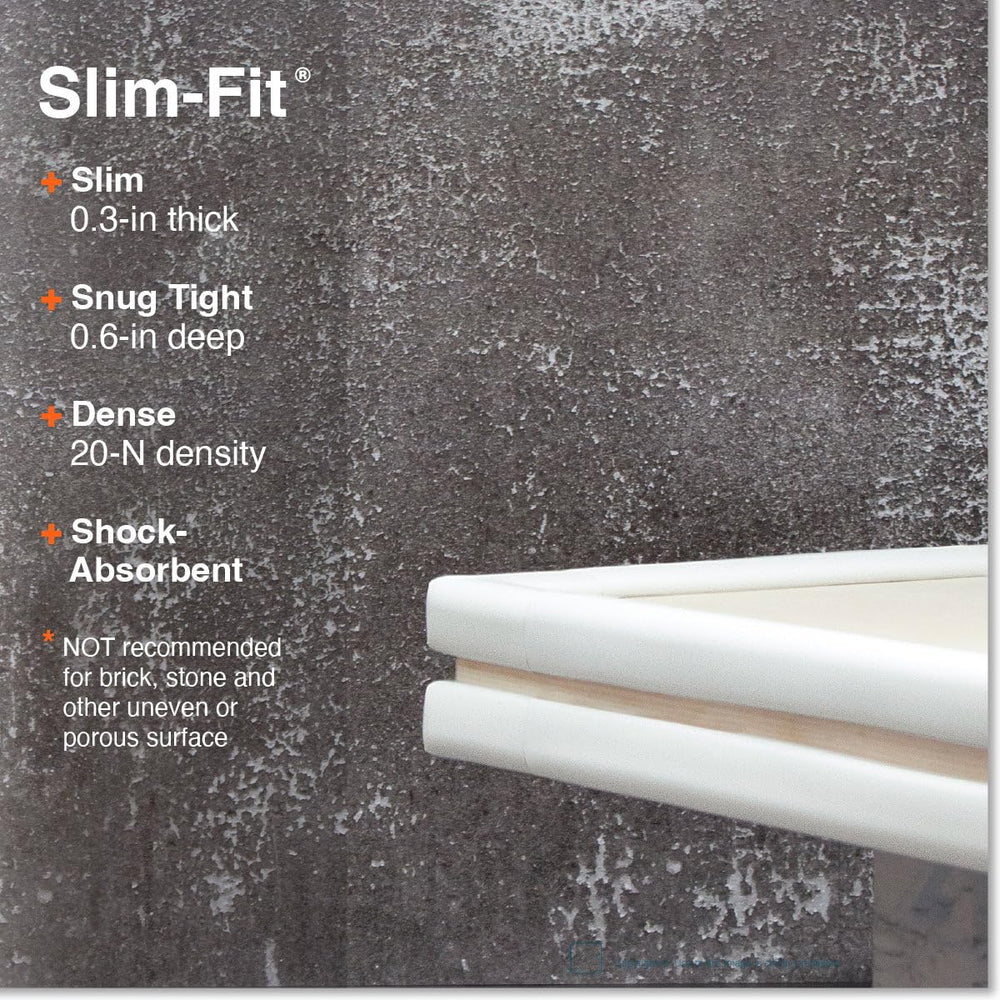 Roving Cove corner guard protects eight corners with dense foam