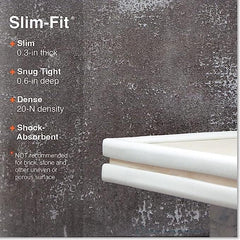 Roving Cove corner protector softens impacts around chairs and tables.
