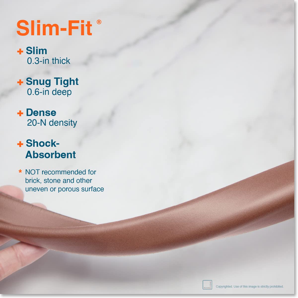 Roving Cove dense 20n foam edge guard provides high-density impact absorption.