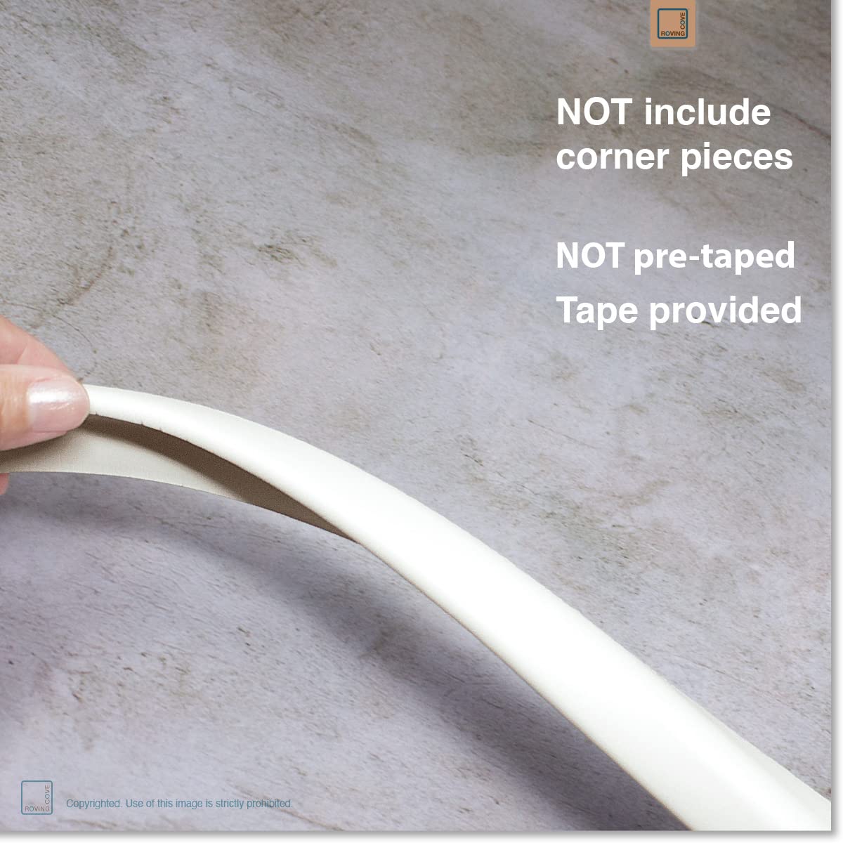 Roving Cove desk edge cushion demonstrating a slim, unobtrusive profile