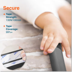 Roving Cove HeftyFit 3M tape included for secure installation.