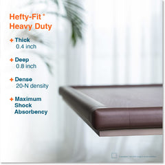 Roving Cove HeftyFit bumper guard with pre-taped 3M adhesive for secure mounting.