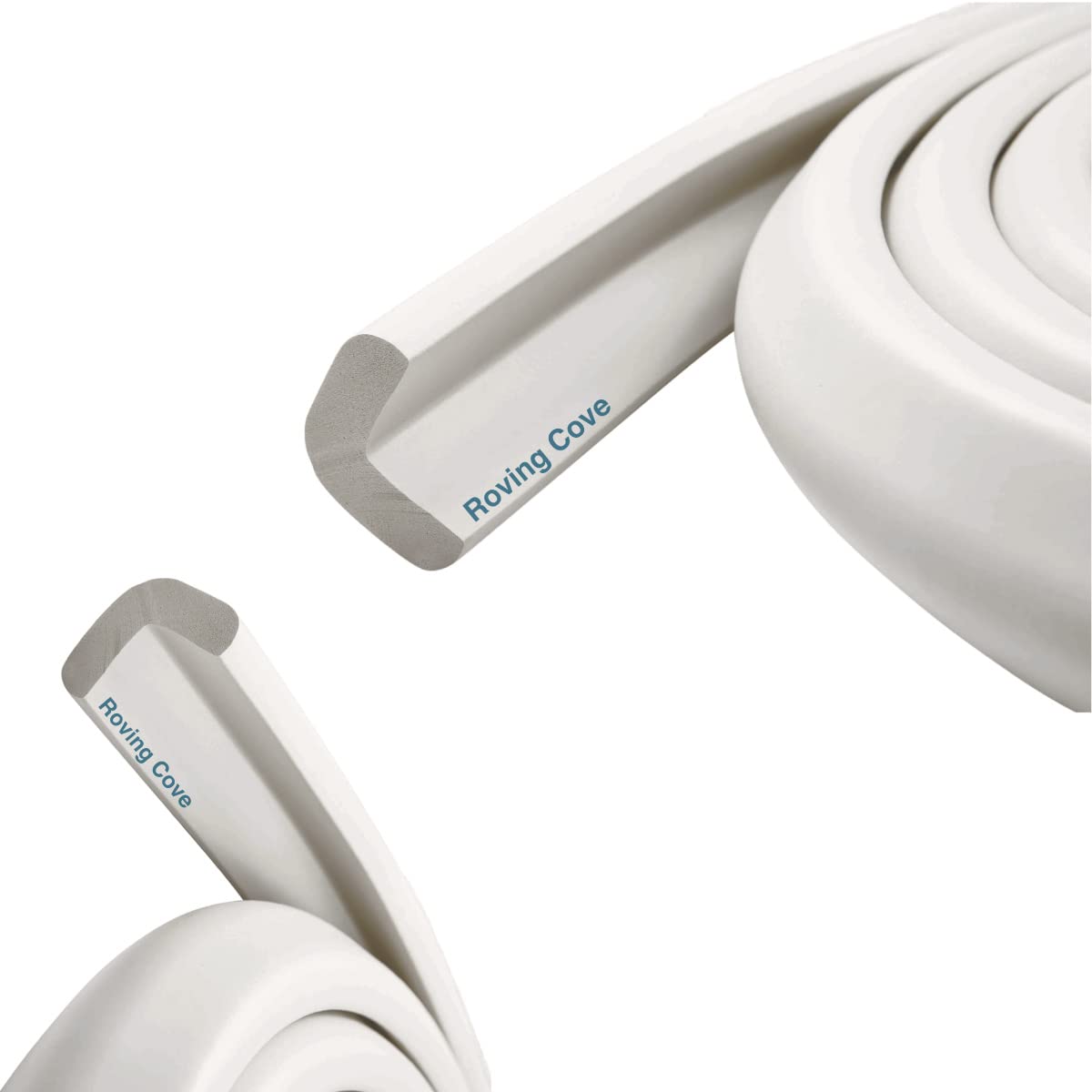 Roving Cove HeftyFit edge protector for 9ft edge guards cushions sharp corners in living spaces