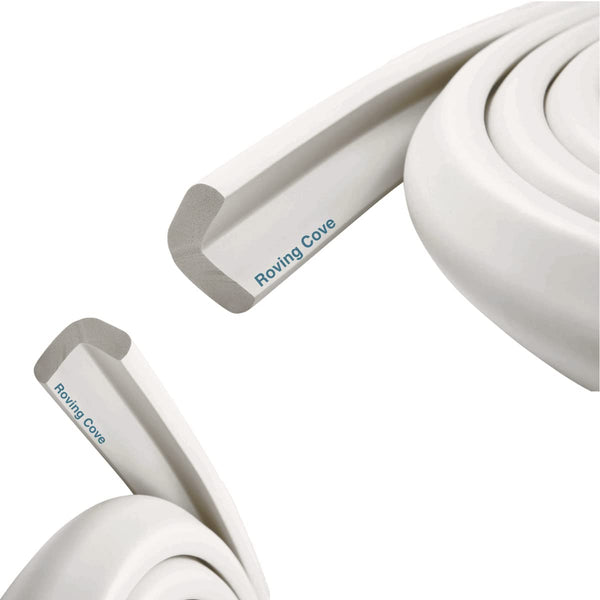 Roving Cove HeftyFit edge protector for 9ft edge guards cushions sharp corners in living spaces