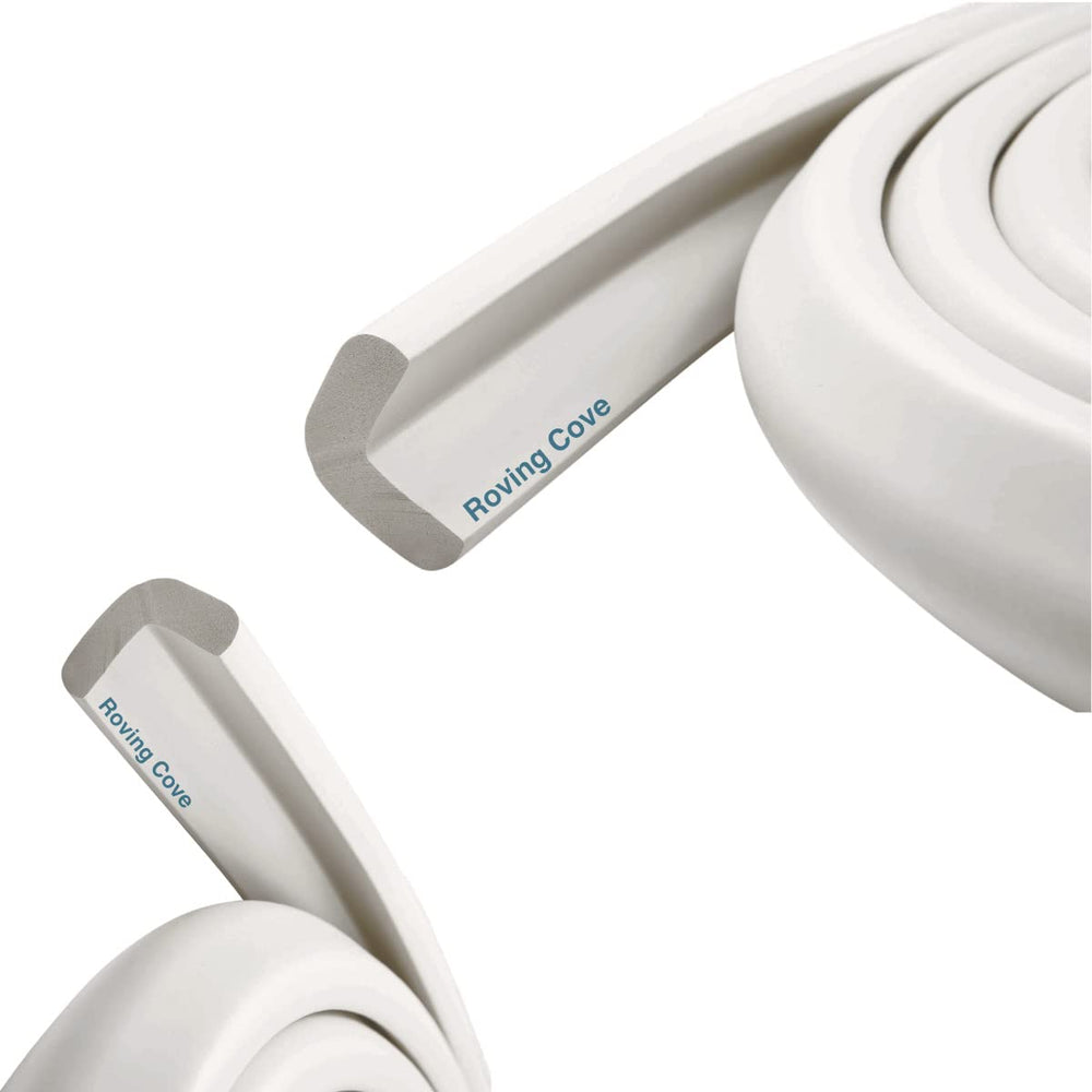 Roving Cove HeftyFit edge protector for 9ft edge guards cushions sharp corners in living spaces