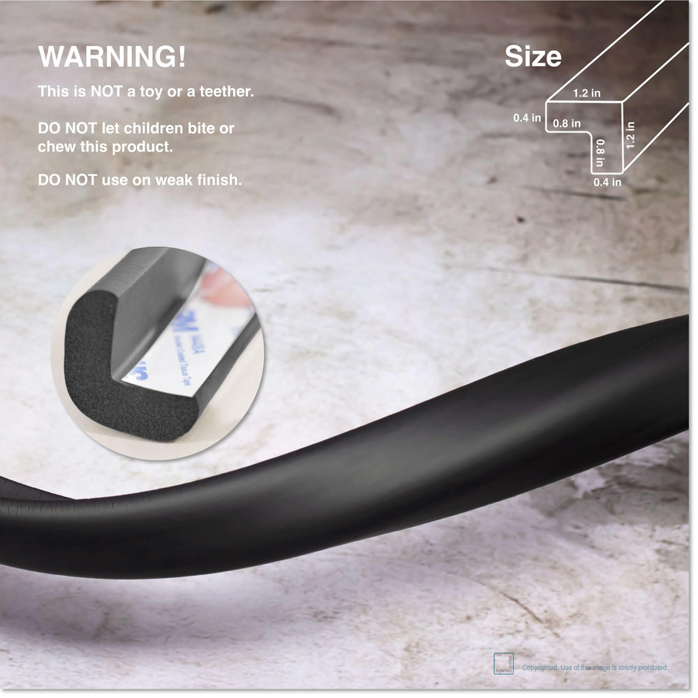Roving Cove HeftyFit 9ft edge guard highlighted for long-edge protection
