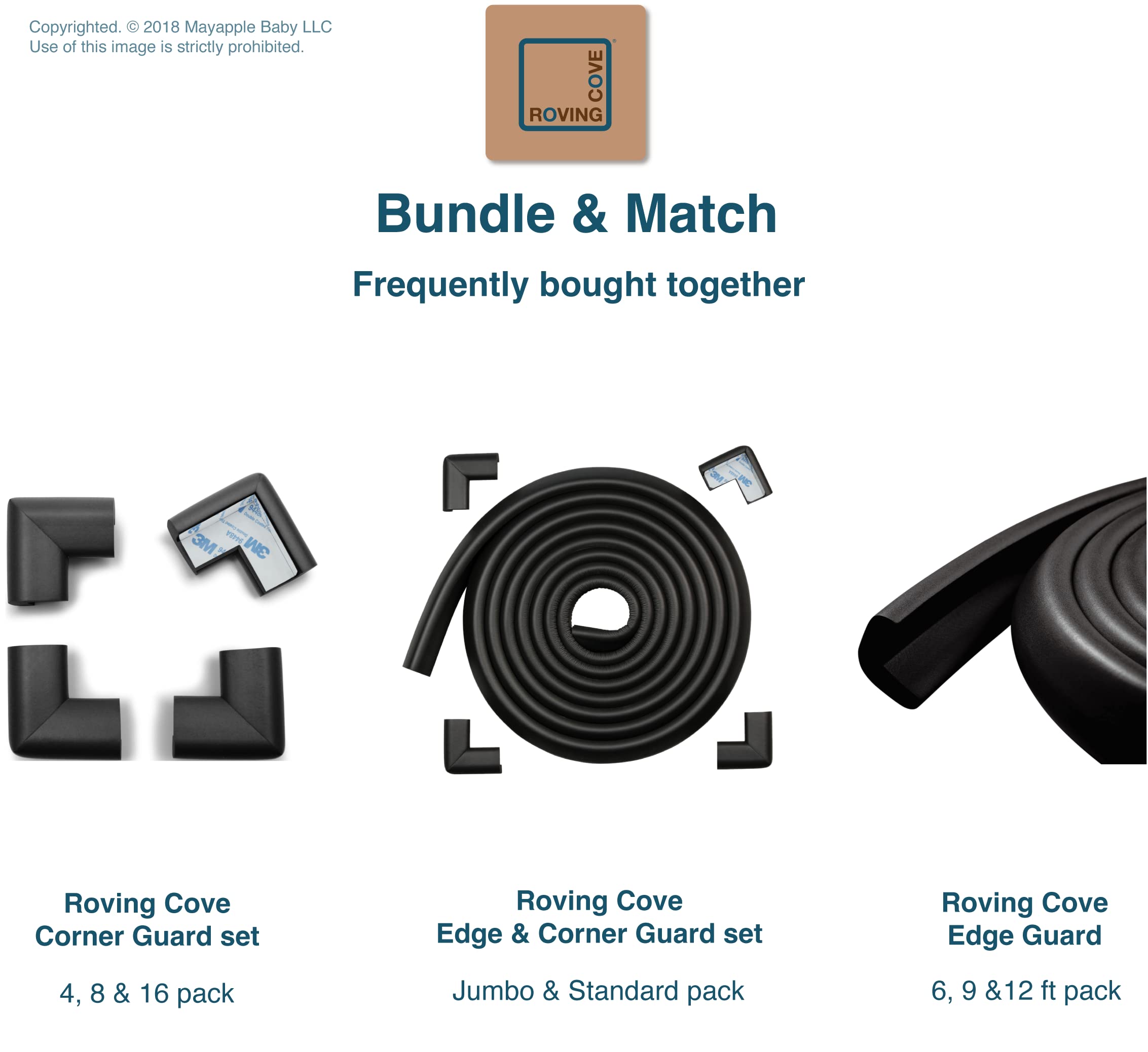 Protects nurseries, kitchens, and living spaces with soft, flame-resistant foam.