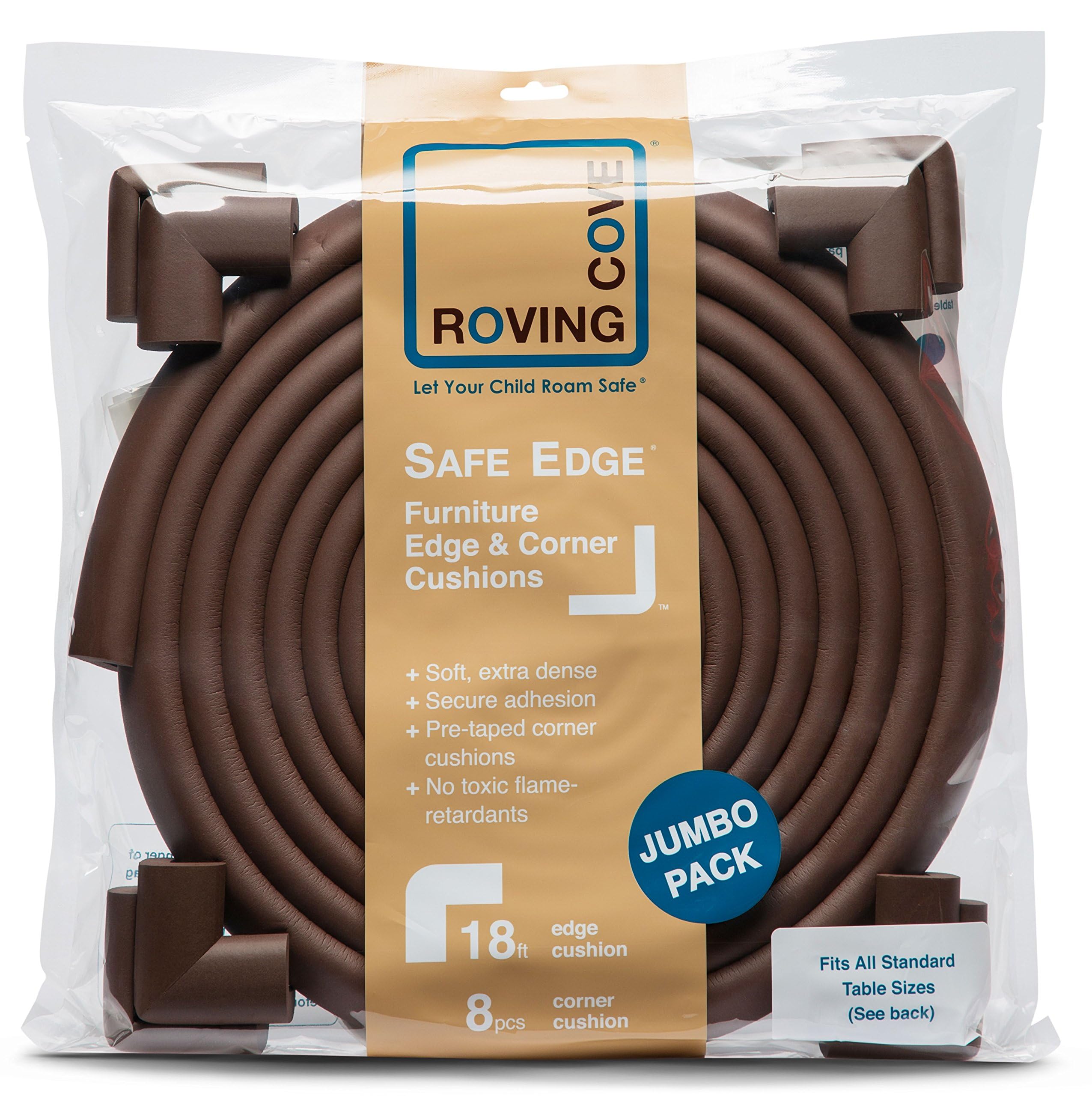 Roving Cove HeftyFit unrolled 3M tape enables strong adhesion.