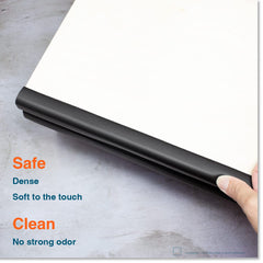 Roving Cove Onyx Black edge guard attached with 3M adhesive for secure mounting.