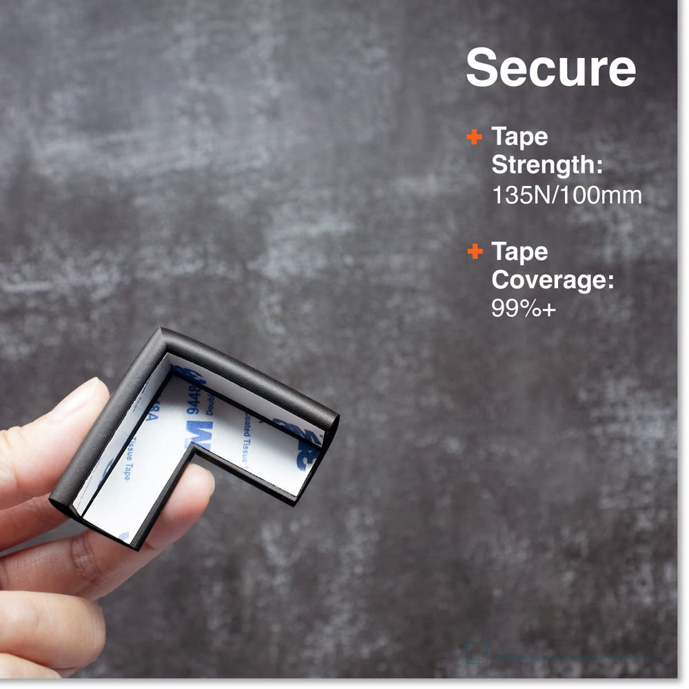 Roving Cove Pre-Taped corner cushions provide secure adhesion to tables and desks.