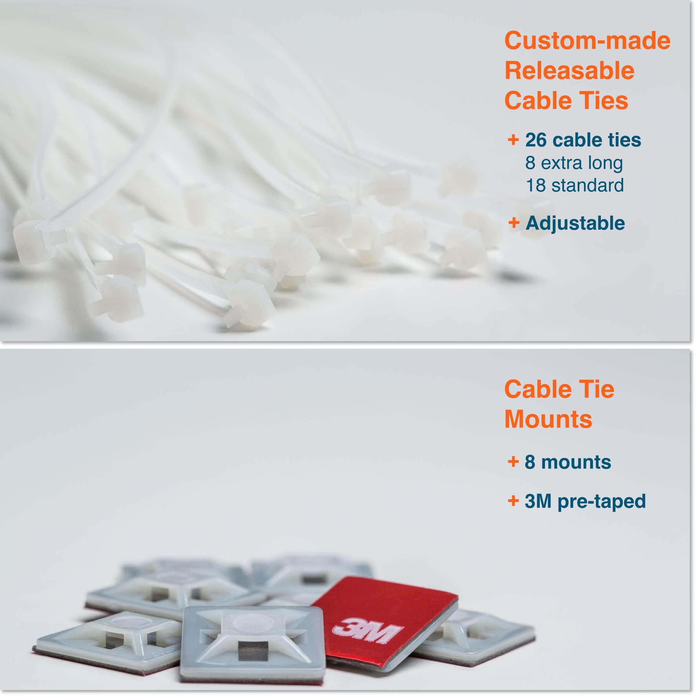 Roving Cove releasable cable ties simplify quick, secure installation
