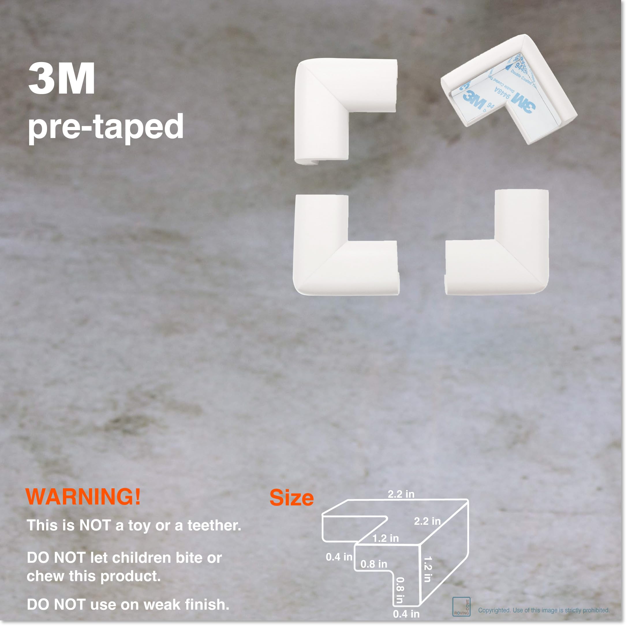 Roving Cove safe materials bumper contains no BPA or phthalates.