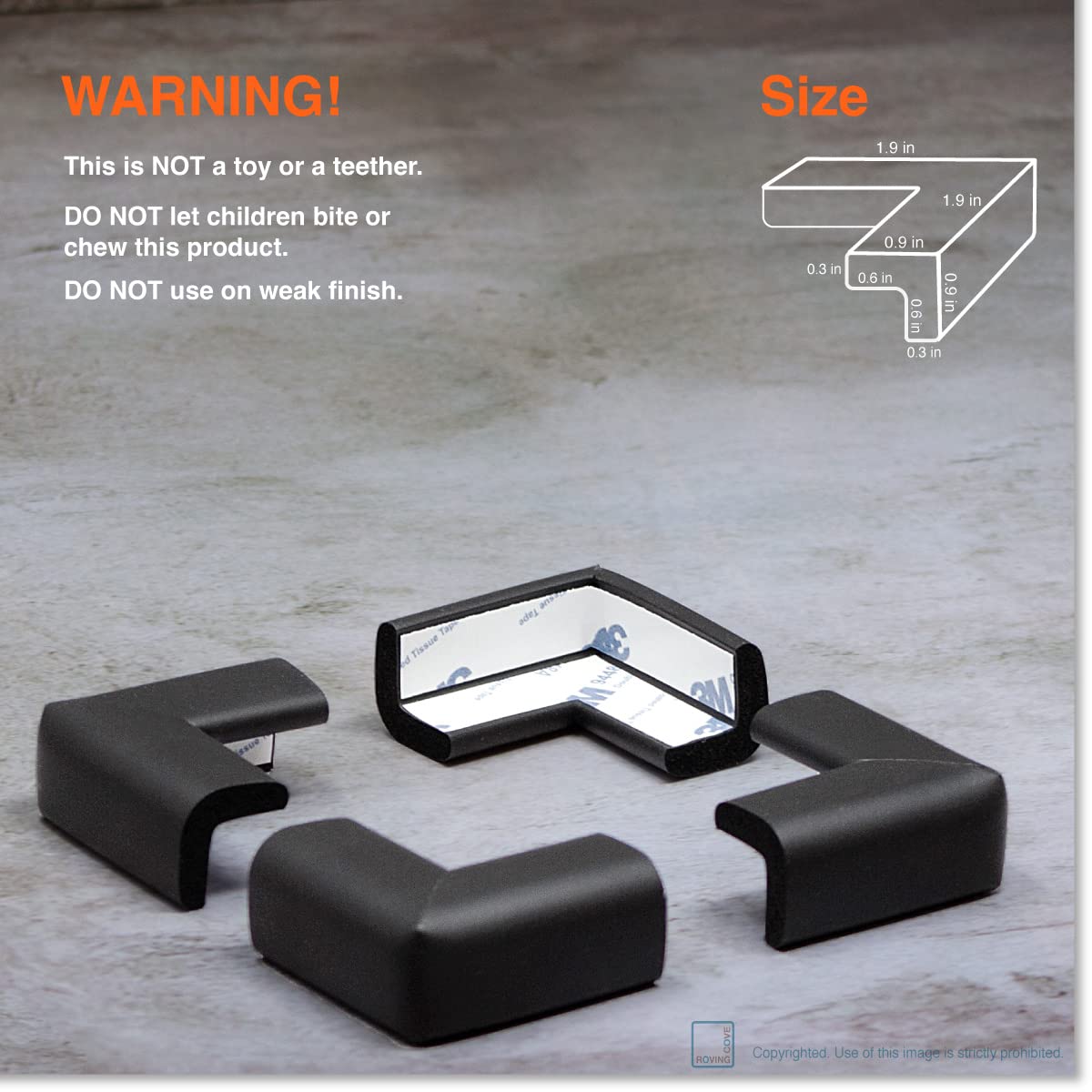 Roving Cove BPA-free, phthalate-free, and SCCP-free materials for safer use.