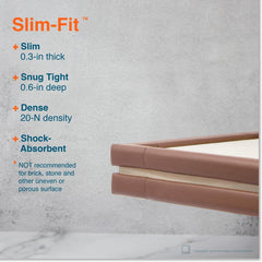 Roving Cove Slim-Fit Edge Protector corner guards soften table corners for child-friendly rooms.