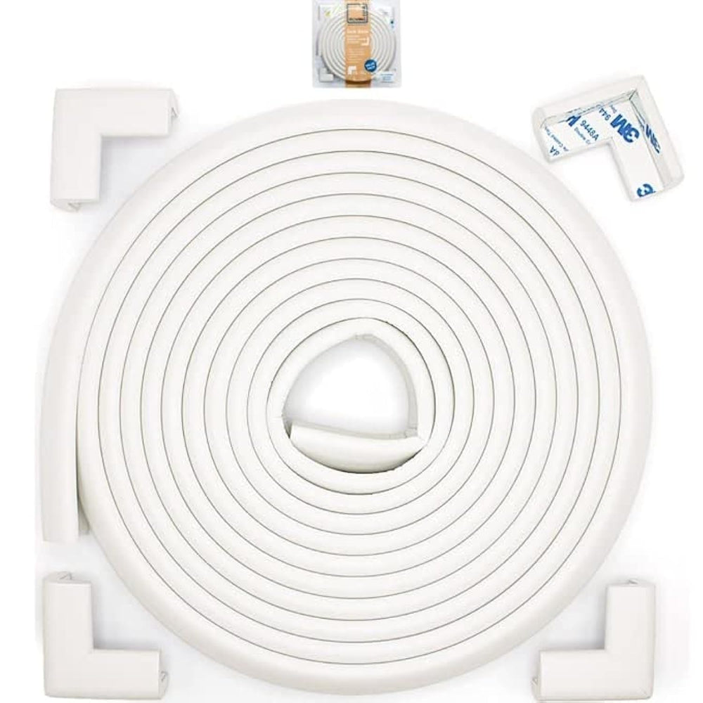 Roving Cove slim-fit edge protector cushions table corners for safer nursery and home spaces.